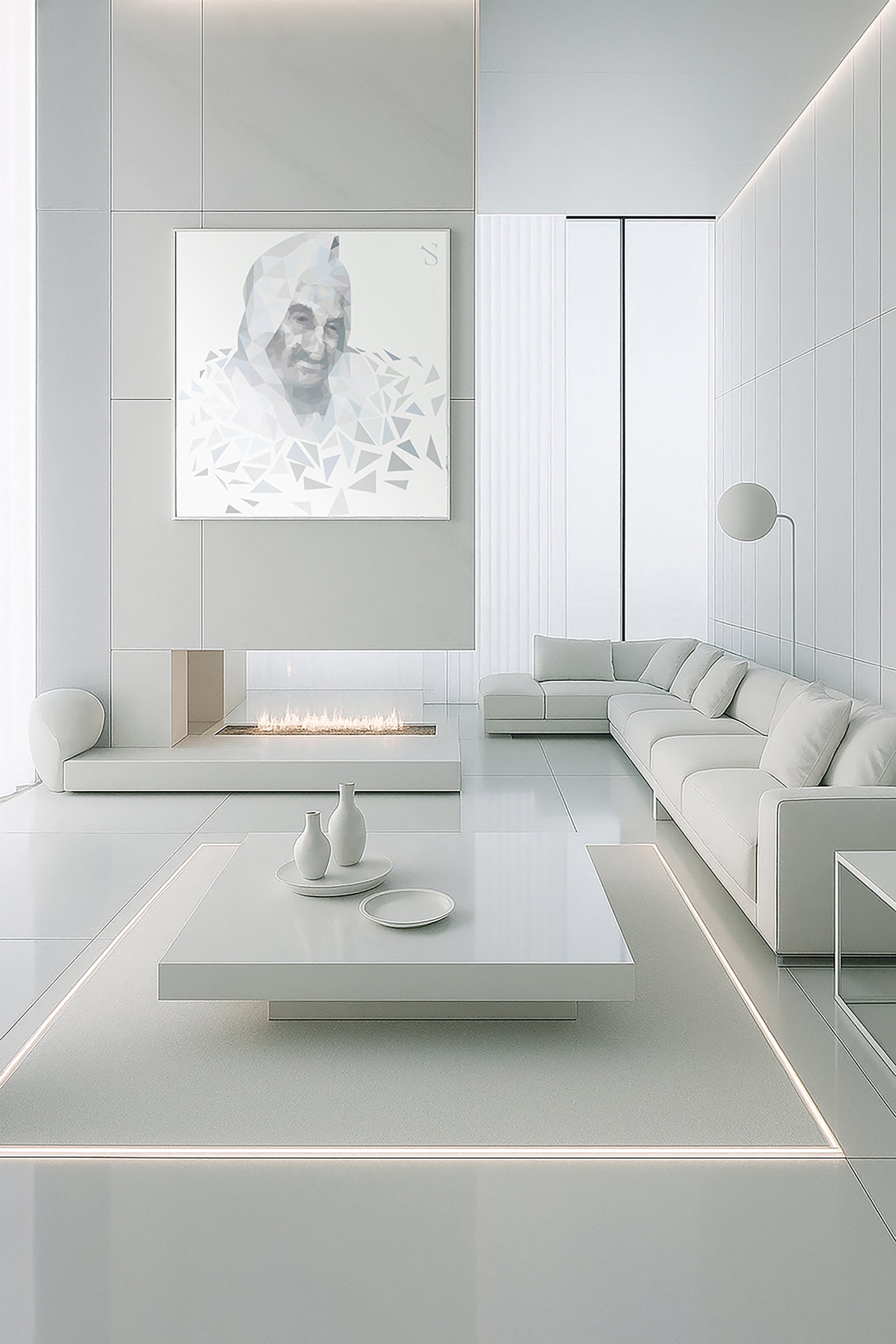 Baba Sale | Soft Glacier | Artwork