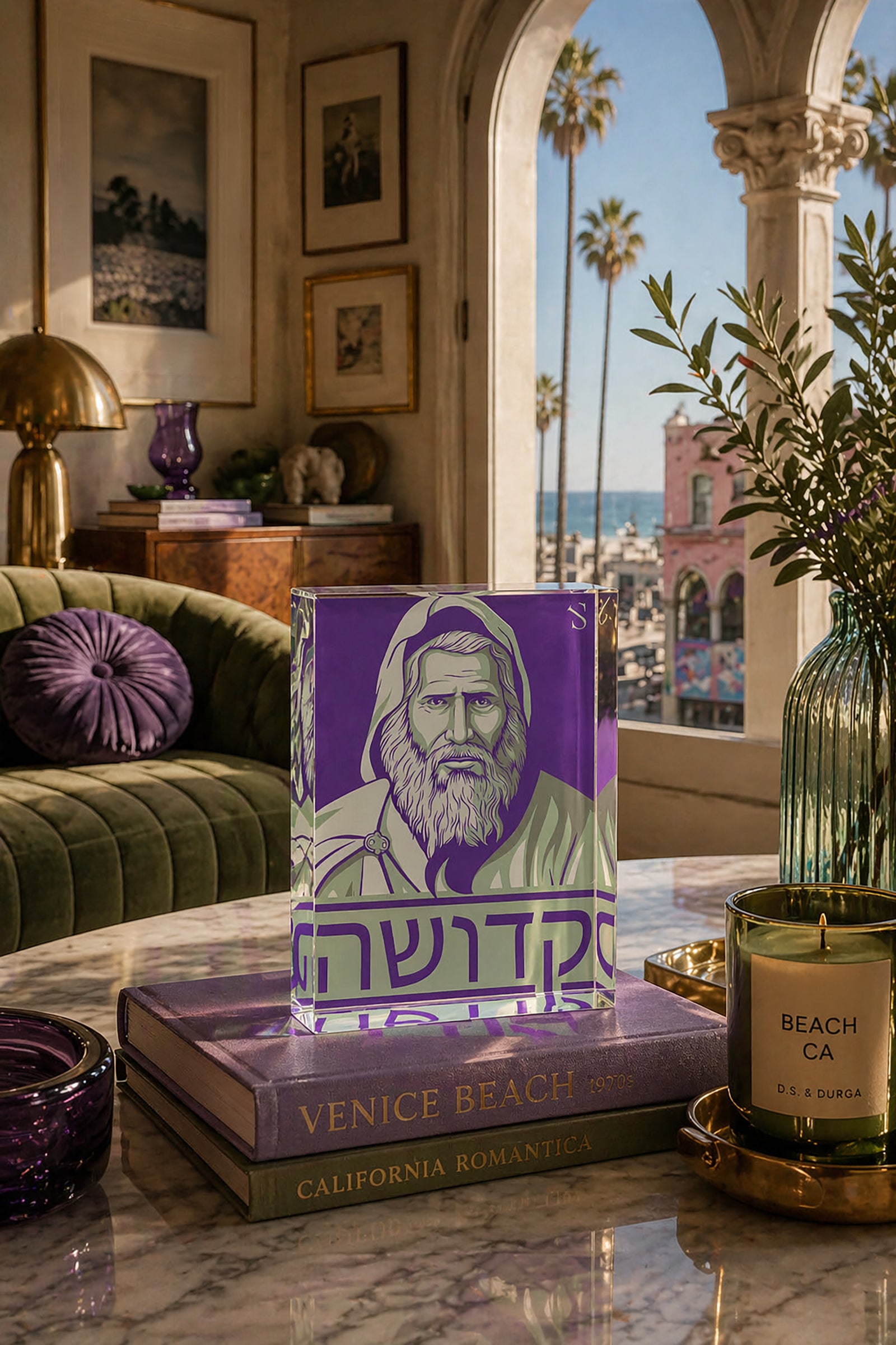 Rabbi Yaakov Abuhatzeira | Sod Edition | Acrylic Art Block