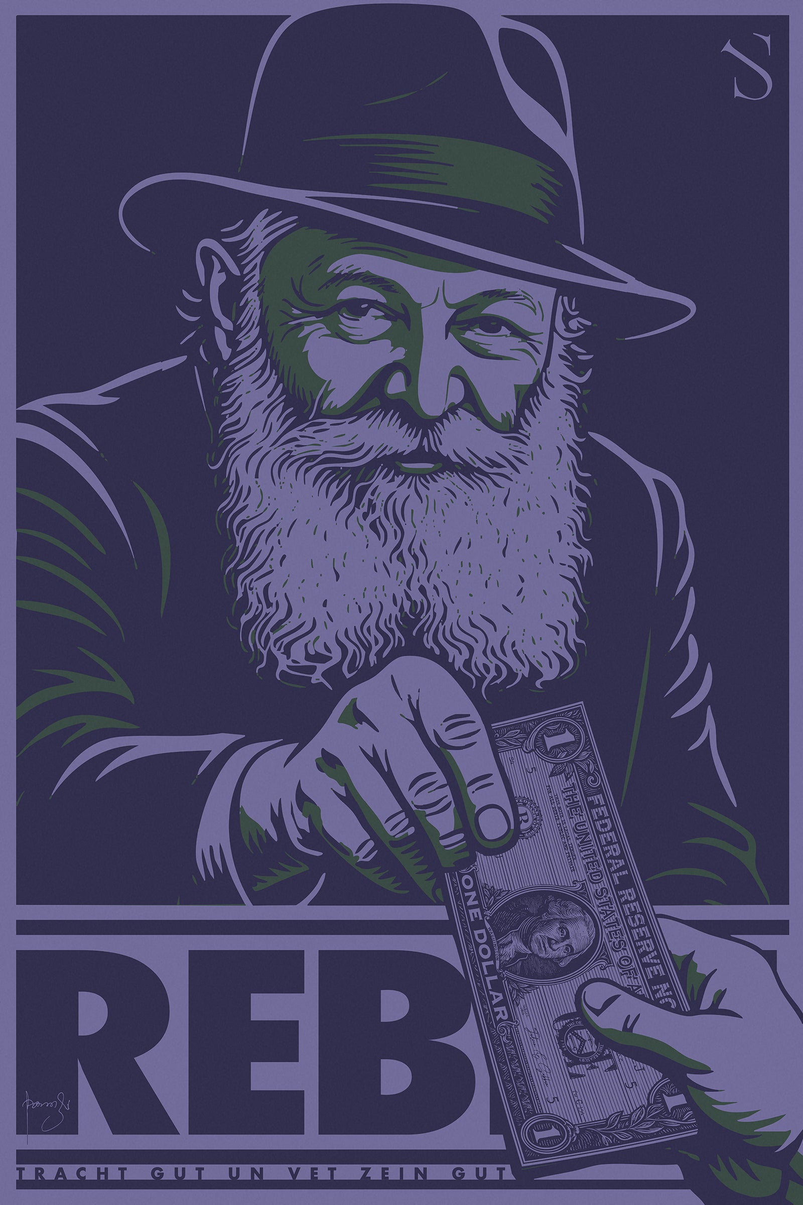 The Rebbe | Hidden Light Edition | Artwork