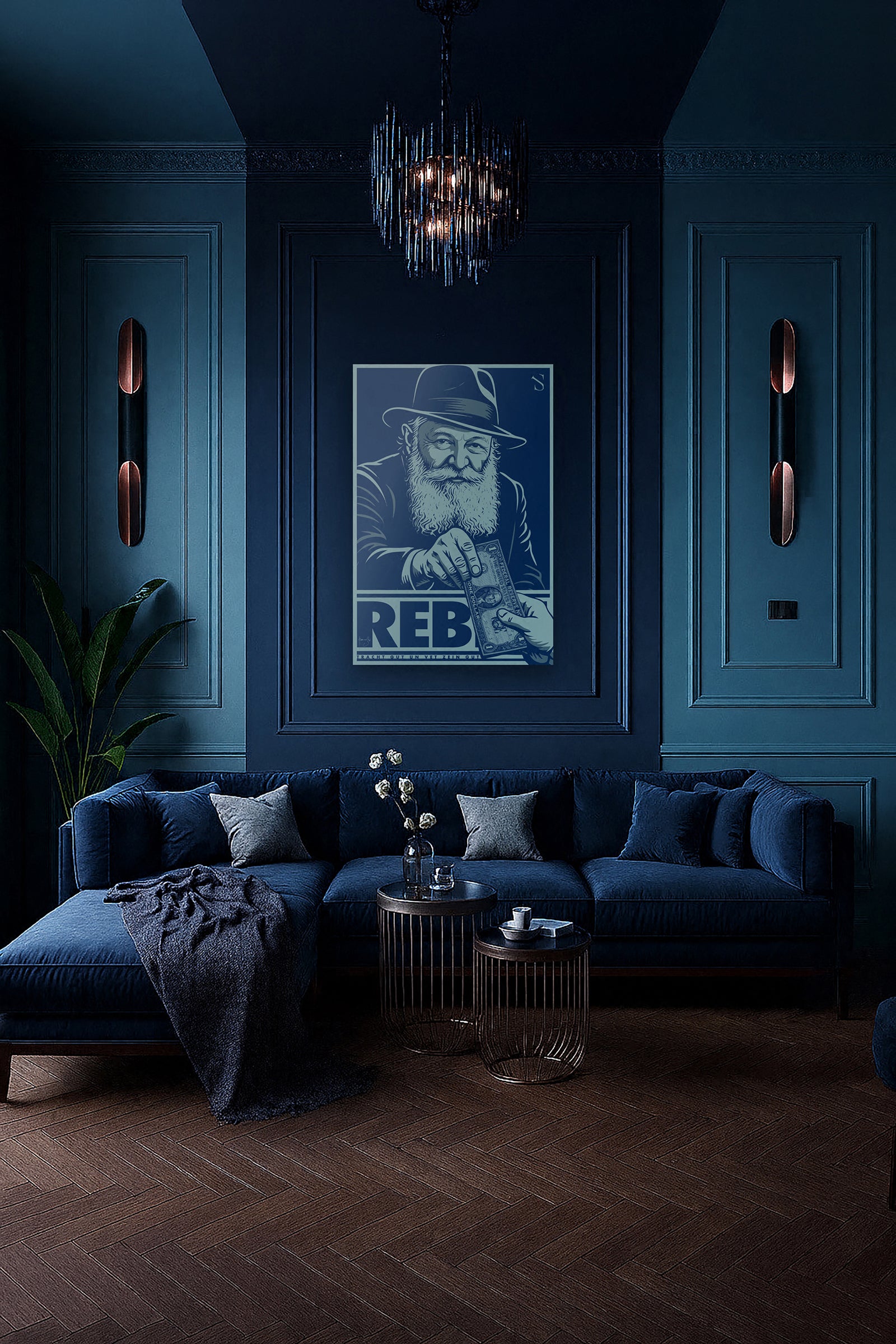The Rebbe | Midnight Edition | Artwork