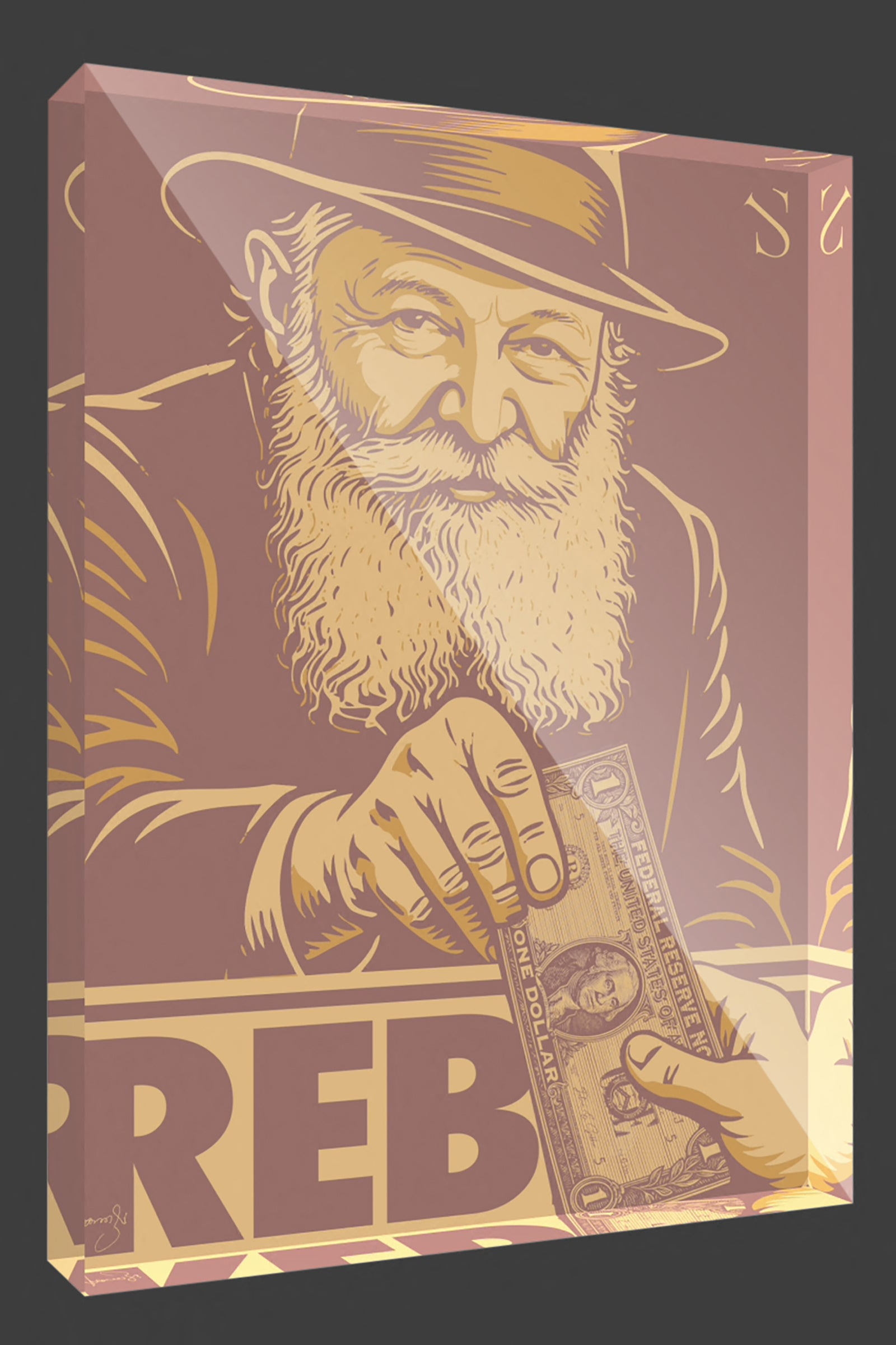The Rebbe | Heritage Edition | Acrylic Art Block