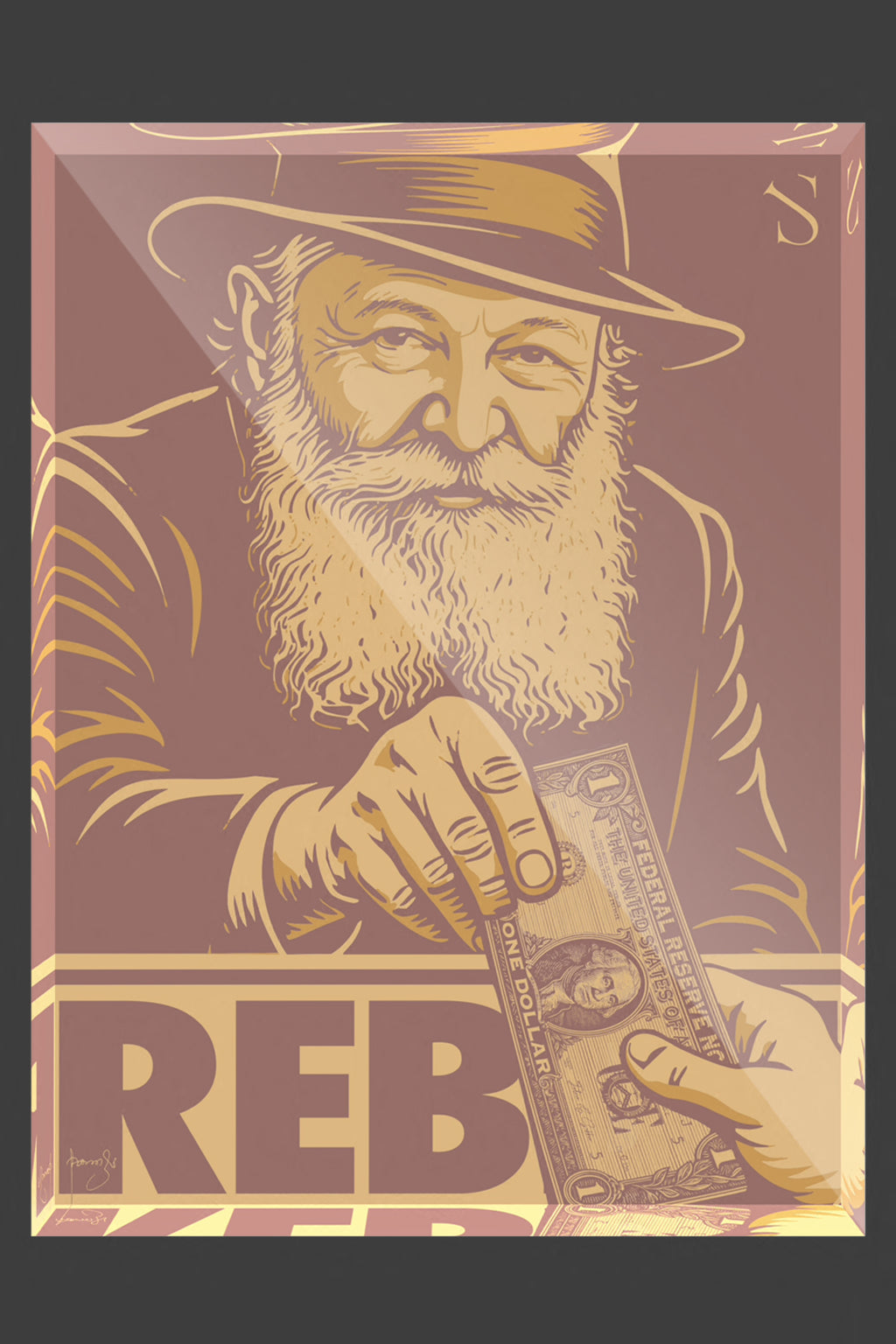 The Rebbe | Heritage Edition | Acrylic Art Block