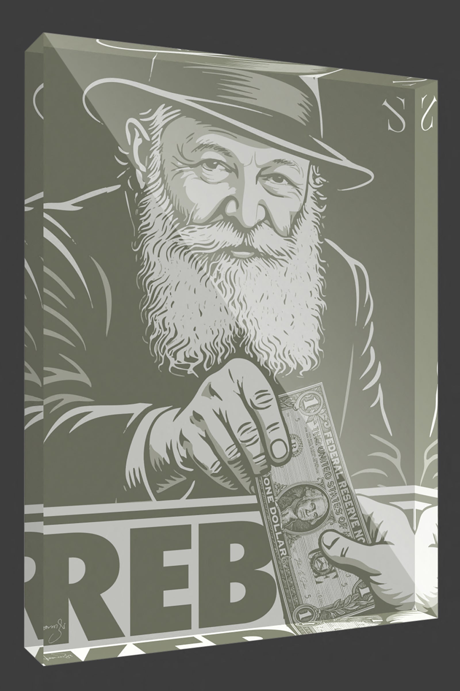 The Rebbe | Legacy Edition | Acrylic Art Block