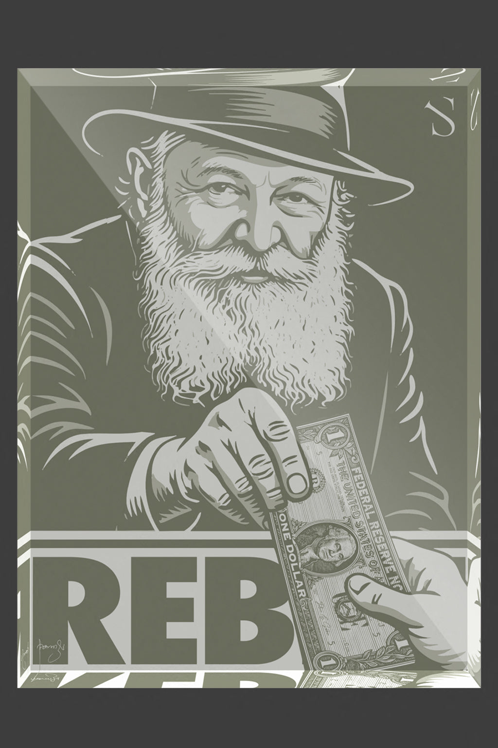 The Rebbe | Legacy Edition | Acrylic Art Block