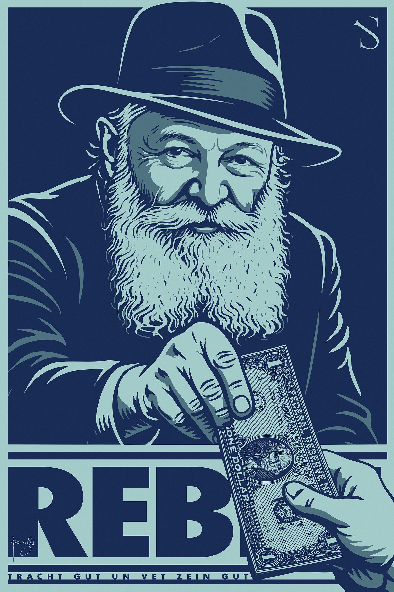 The Rebbe | Midnight Edition | Artwork