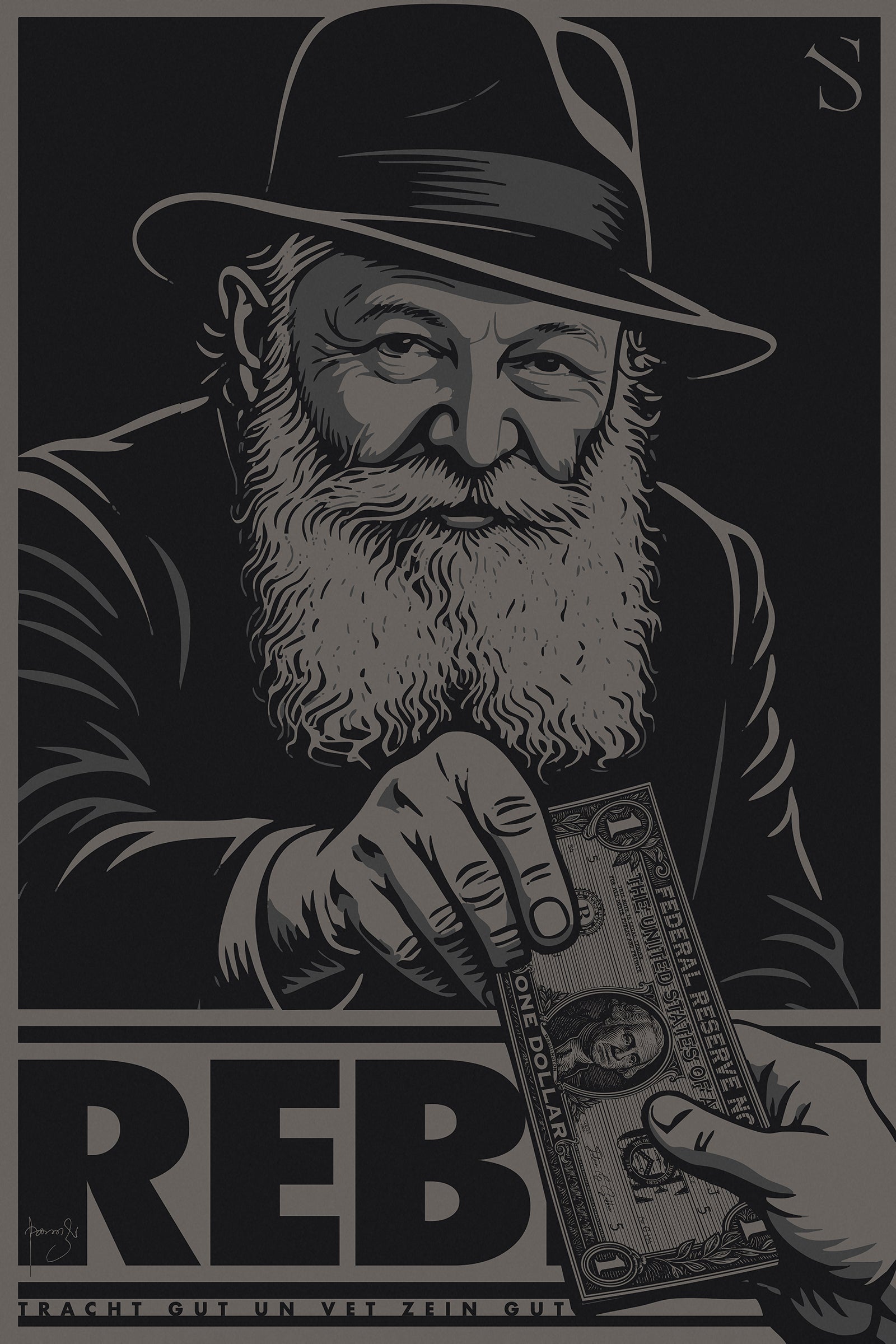 The Rebbe | Night Edition | Artwork