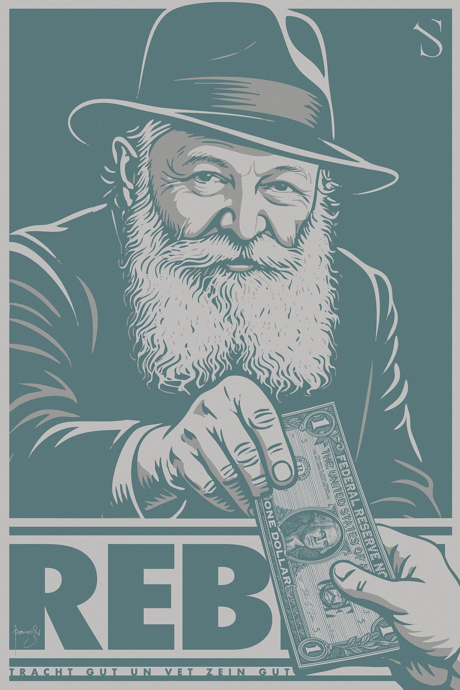 The Rebbe | Stone Edition | Artwork